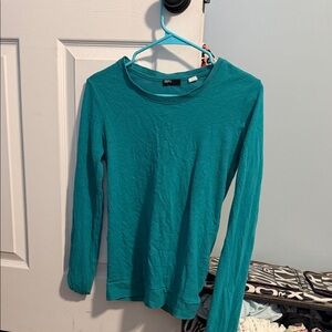 H&M Turquoise Long Sleeve Top